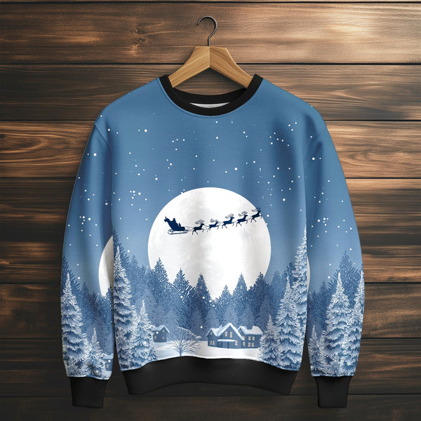 Full Moon Flight Heavy Sweatshirt