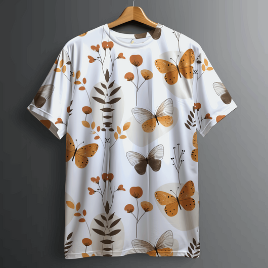 Flutter Fashion Graphic Tee