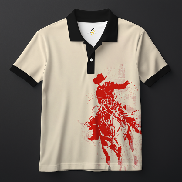 Sketchy Rider Polo Tee