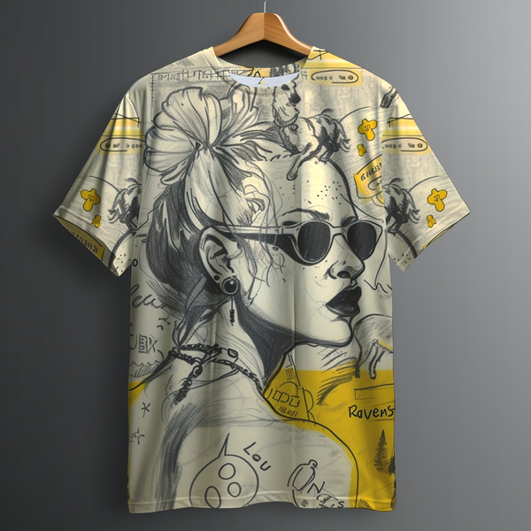 Mysterious Woman Graphic Tee