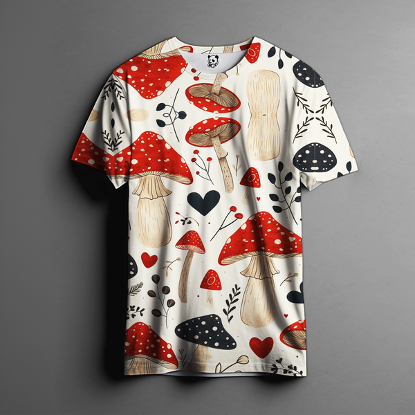 Mushroom Graphic Tee