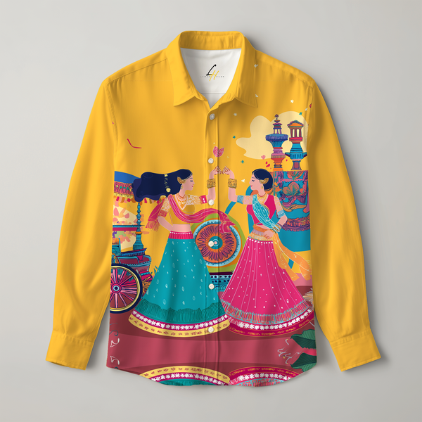 Rangilo Raas Fusion Full-sleeves Shirt