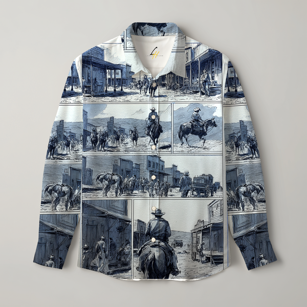 Cowboy Stories Full-sleeves Shirt