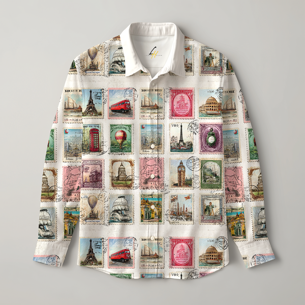 Globe Trotter Full-sleeves Shirt