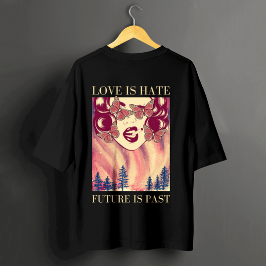 Hate Love Oversize T-Shirt