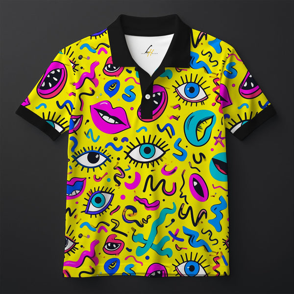PopStare Polo Tee