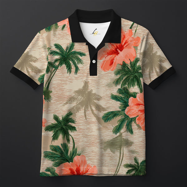 Palm Ritual Polo Tee