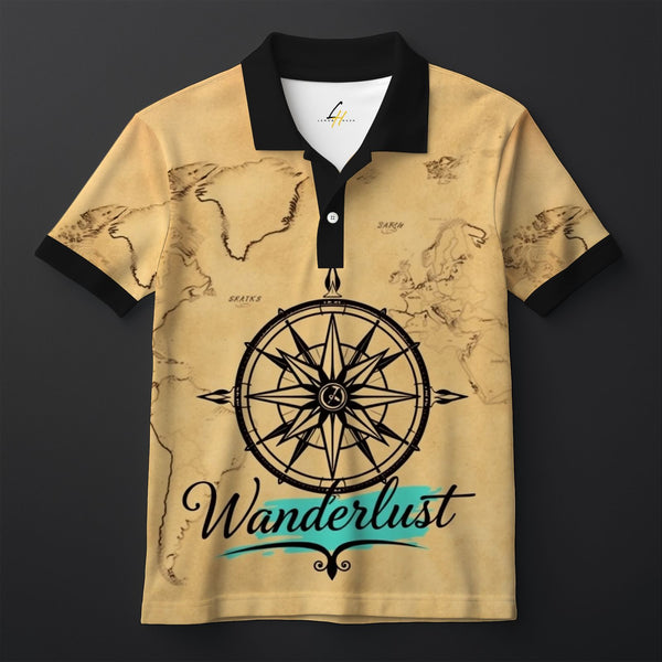 Wanderlust Polo Tee