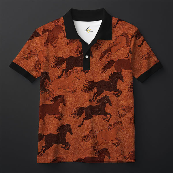 Mane Motion Polo Tee