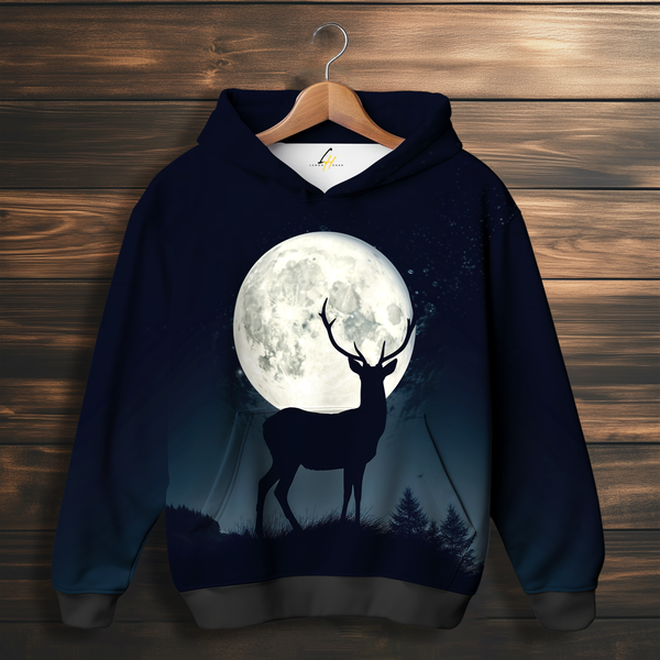 Starry-Eyed Stag Hoodie