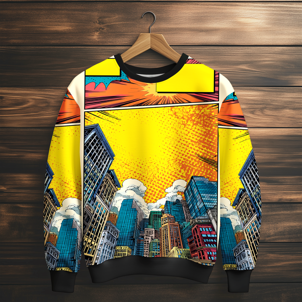 Neon Blocks Sweatshirt