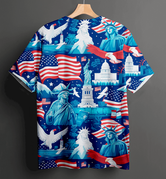 American Dream Oversize Graphic Tee