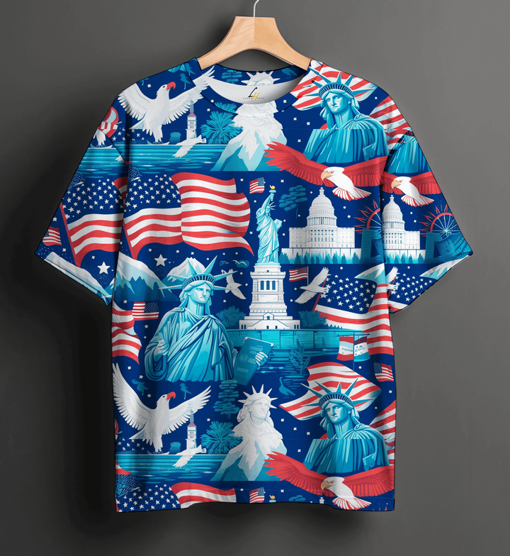 American Dream Oversize Graphic Tee