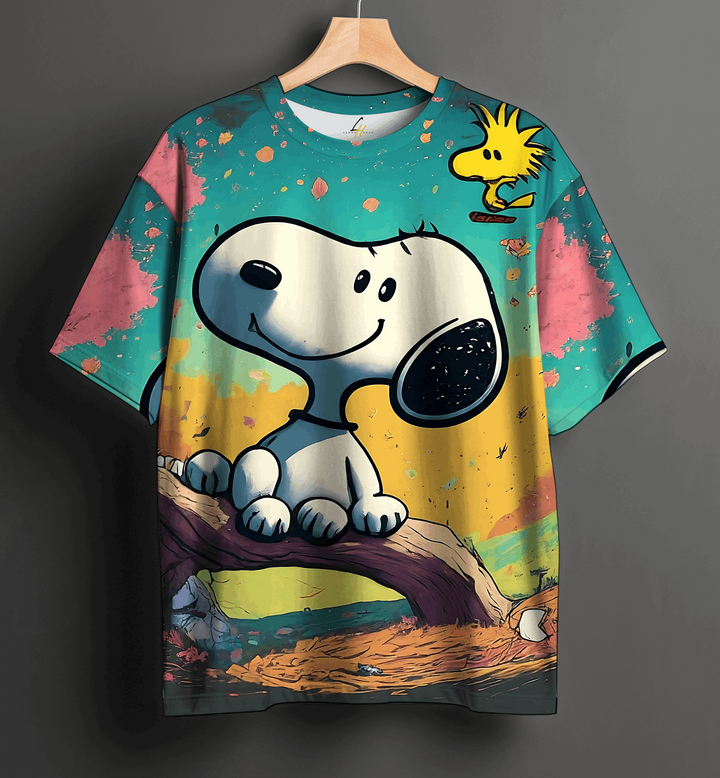 Branching Out Oversize Graphic Tee