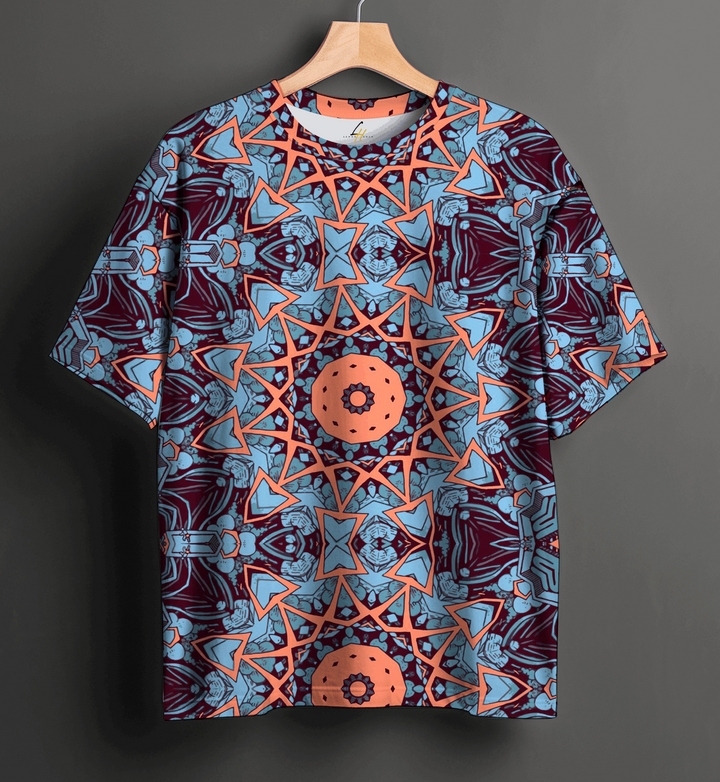 Groovy Galaxy Oversize Graphic Tee
