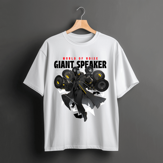 Giant Speaker Oversize T-Shirt